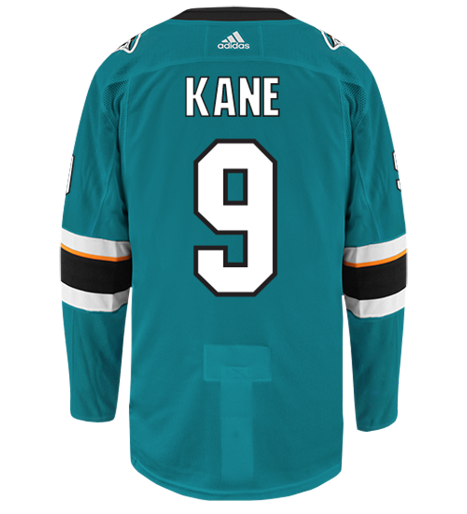Evander Kane San Jose Sharks Adidas Authentic Home NHL Hockey Jersey