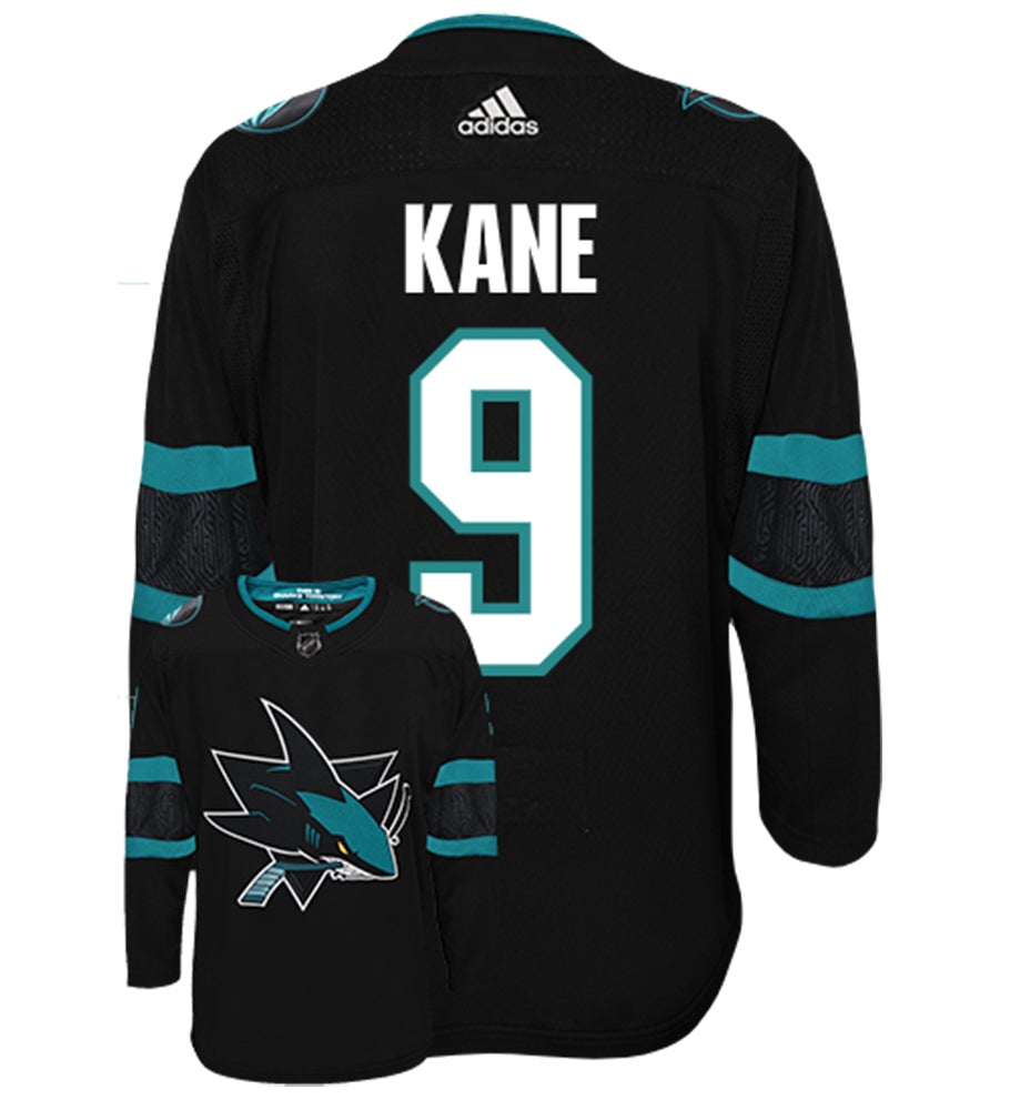 Evander Kane San Jose Sharks Adidas Authentic Third Alternate NHL Hockey Jersey