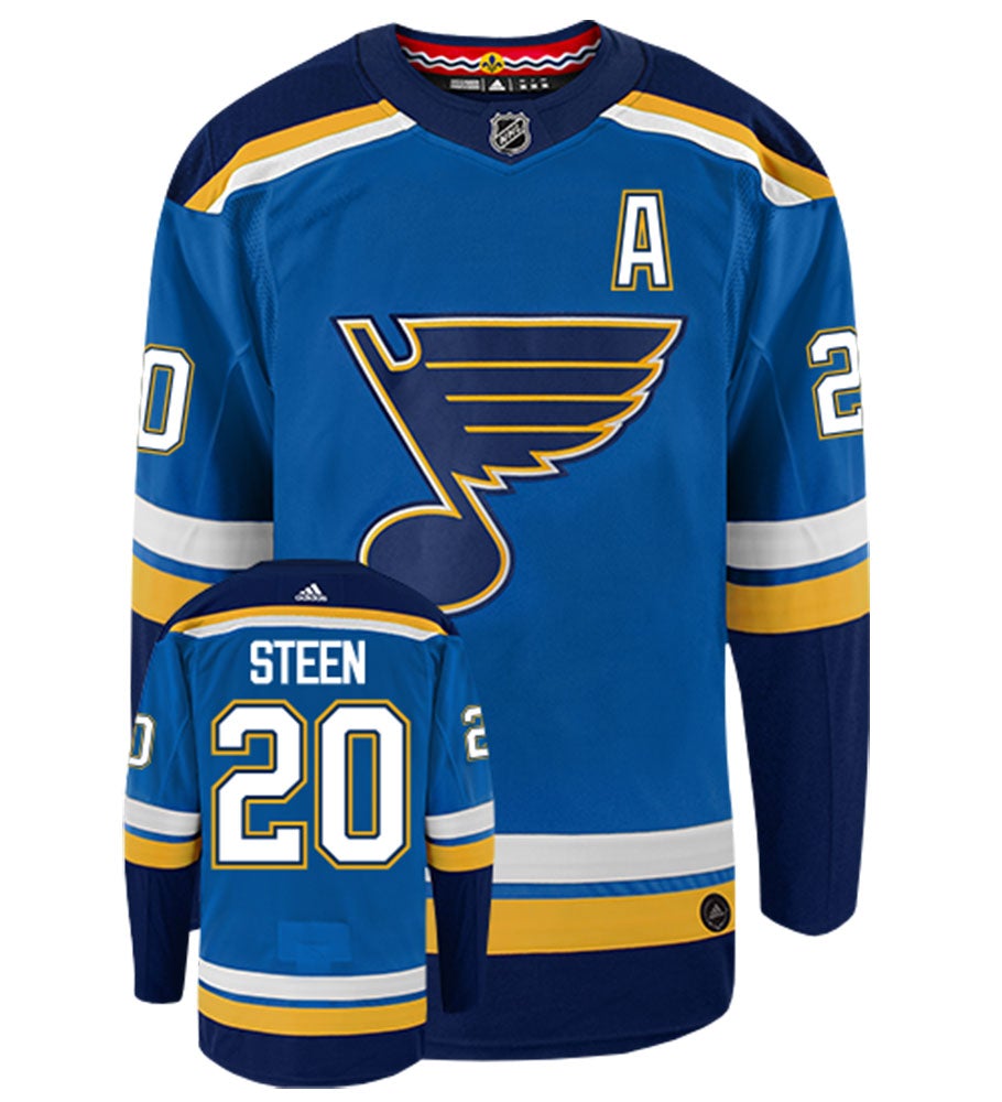 Alexander Steen St. Louis Blues Adidas Authentic Home NHL Hockey Jersey