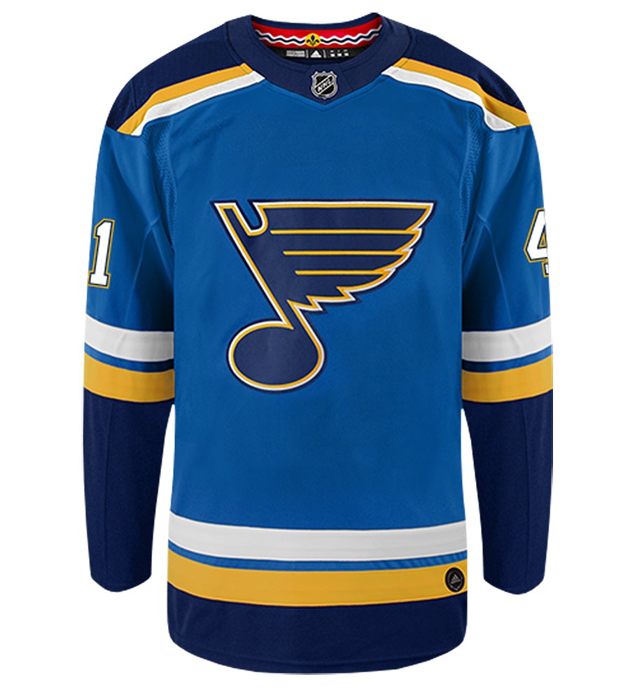 Robert Bortuzzo St. Louis Blues Adidas Authentic Home NHL Hockey Jersey
