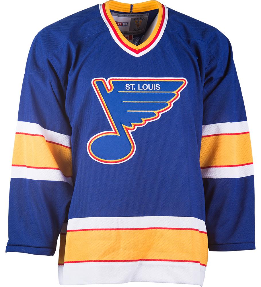 St. Louis Blues CCM Vintage 1992 Royal Replica NHL Hockey Jersey