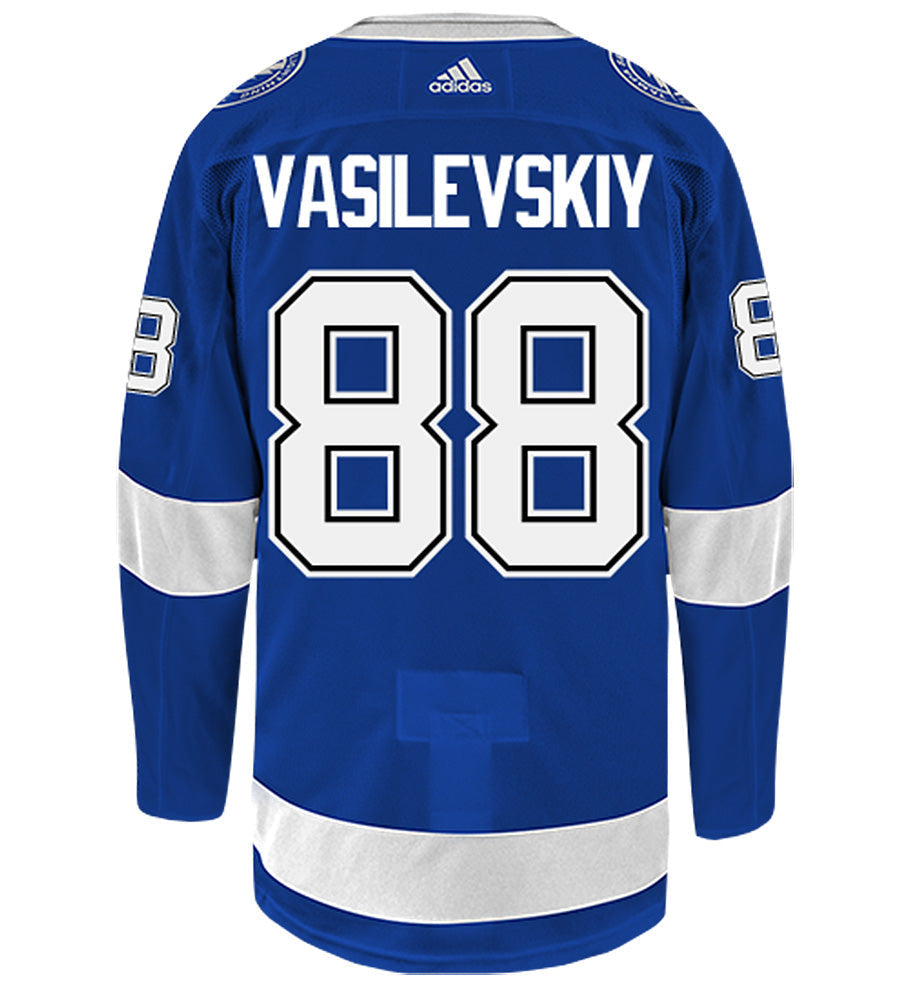 Andrei Vasilevskiy Tampa Bay Lightning Adidas Authentic Home NHL Hockey Jersey