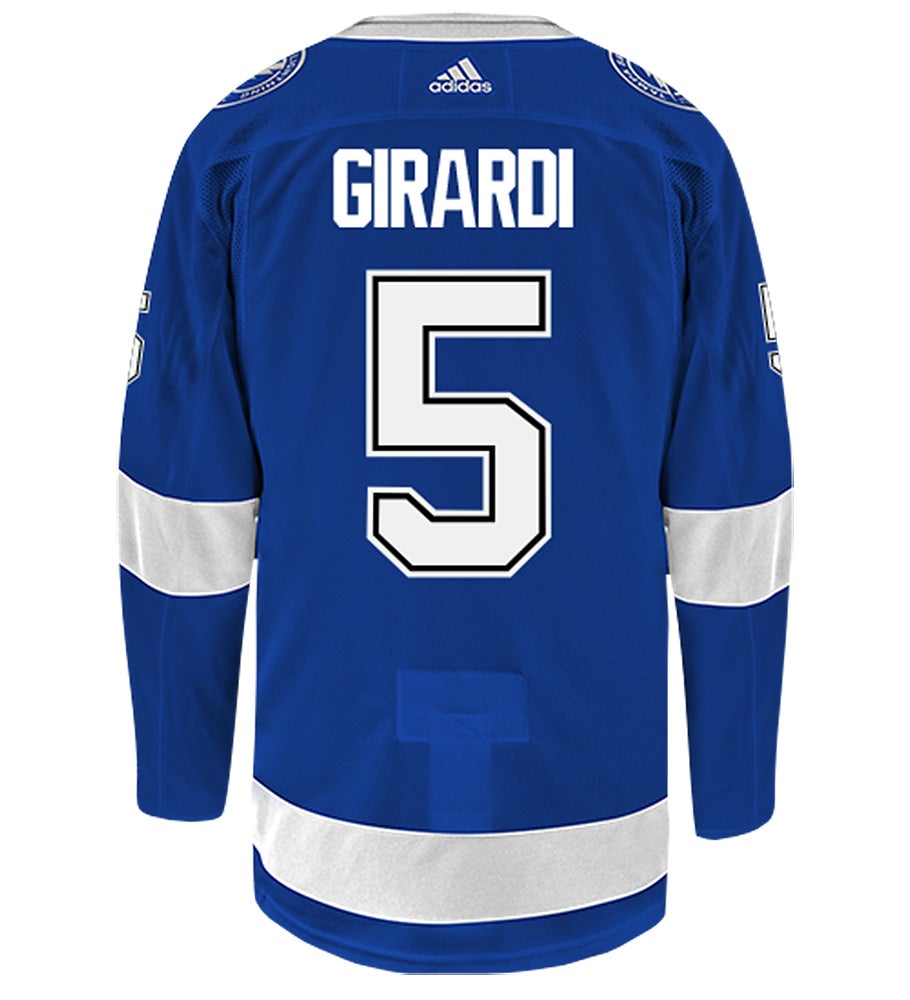 Dan Girardi Tampa Bay Lightning Adidas Authentic Home NHL Hockey Jersey