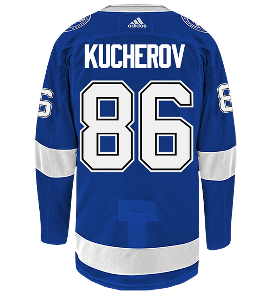Nikita Kucherov Tampa Bay Lightning Adidas Authentic Home NHL Hockey Jersey