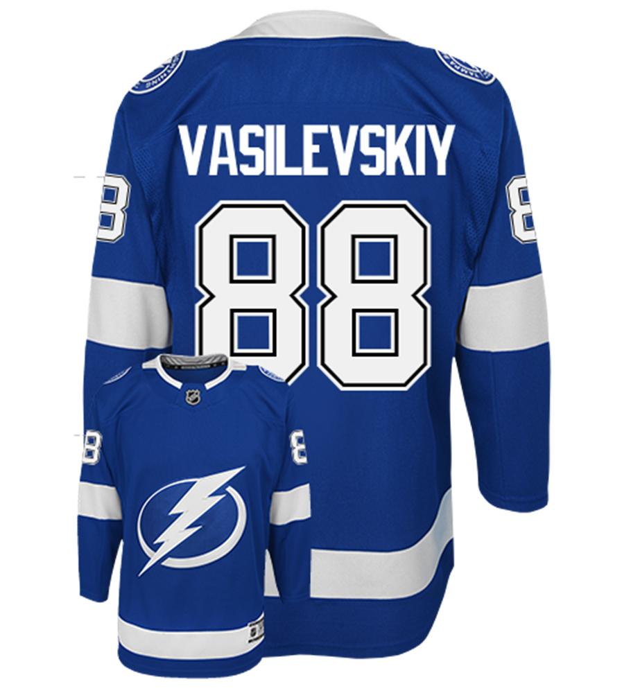 Andrei Vasilevskiy Tampa Bay Lightning Youth Home NHL Replica Hockey Jersey