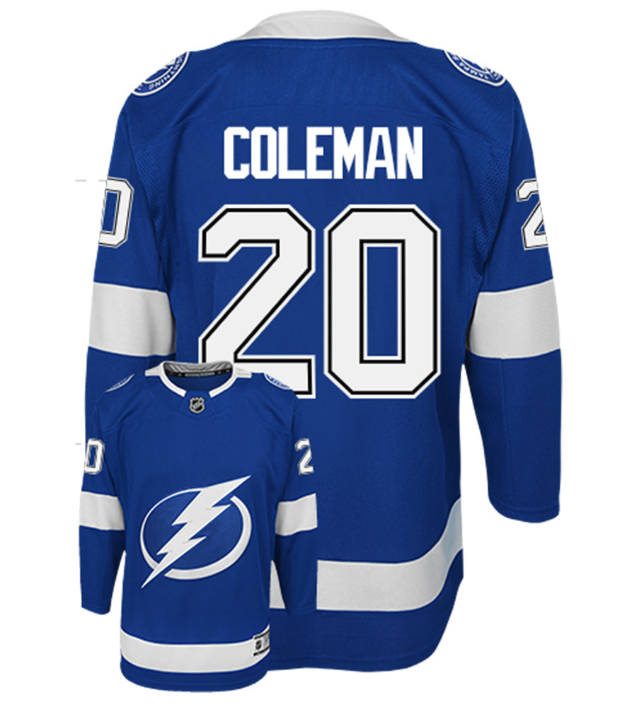 Blake Coleman Tampa Bay Lightning Youth Home NHL Replica Hockey Jersey