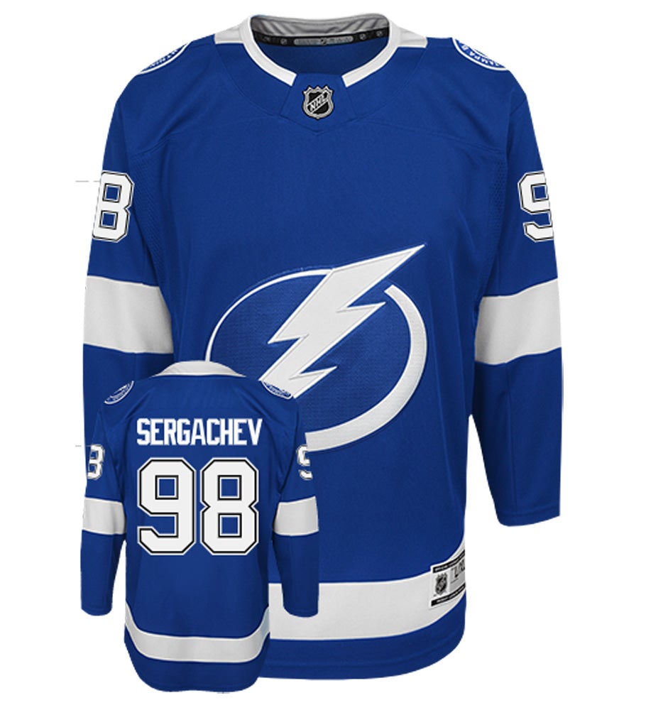 Mikhail Sergachev Tampa Bay Lightning Youth Home NHL Replica Hockey Jersey