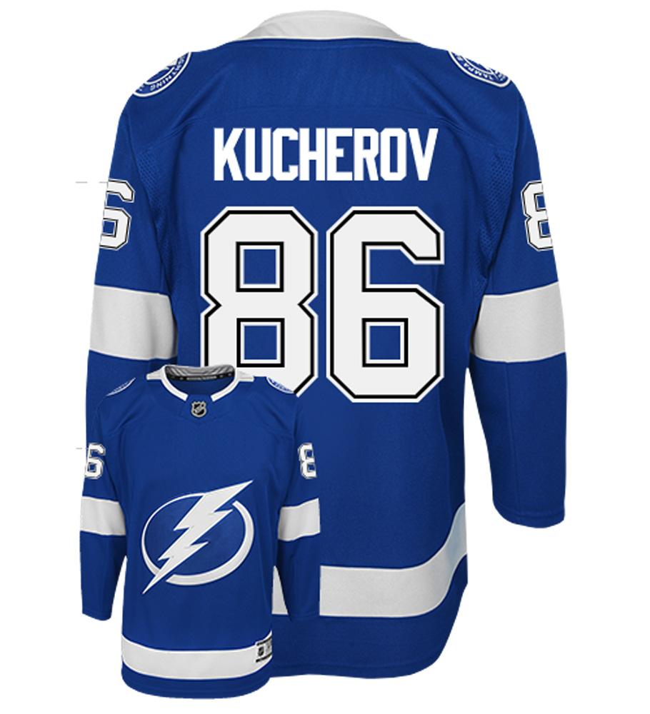 Nikita Kucherov Tampa Bay Lightning Youth Home NHL Replica Hockey Jersey