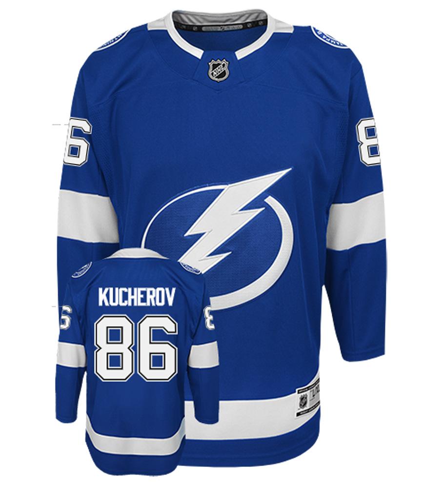 Nikita Kucherov Tampa Bay Lightning Youth Home NHL Replica Hockey Jersey