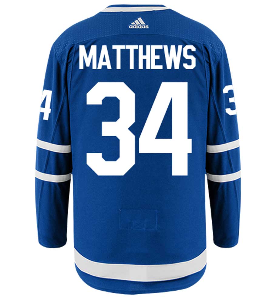 Auston Matthews Toronto Maple Leafs Adidas Authentic Home NHL Hockey Jersey