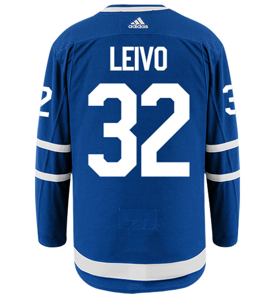 Josh Leivo Toronto Maple Leafs Adidas Authentic Home NHL Hockey Jersey