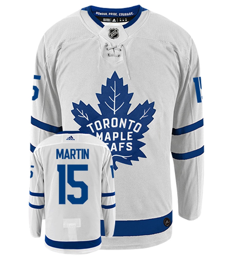 Matt Martin Toronto Maple Leafs Adidas Authentic Away NHL Hockey Jersey
