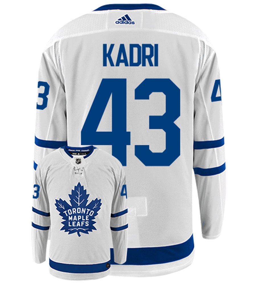 Nazem Kadri Toronto Maple Leafs Adidas Authentic Away NHL Hockey Jersey
