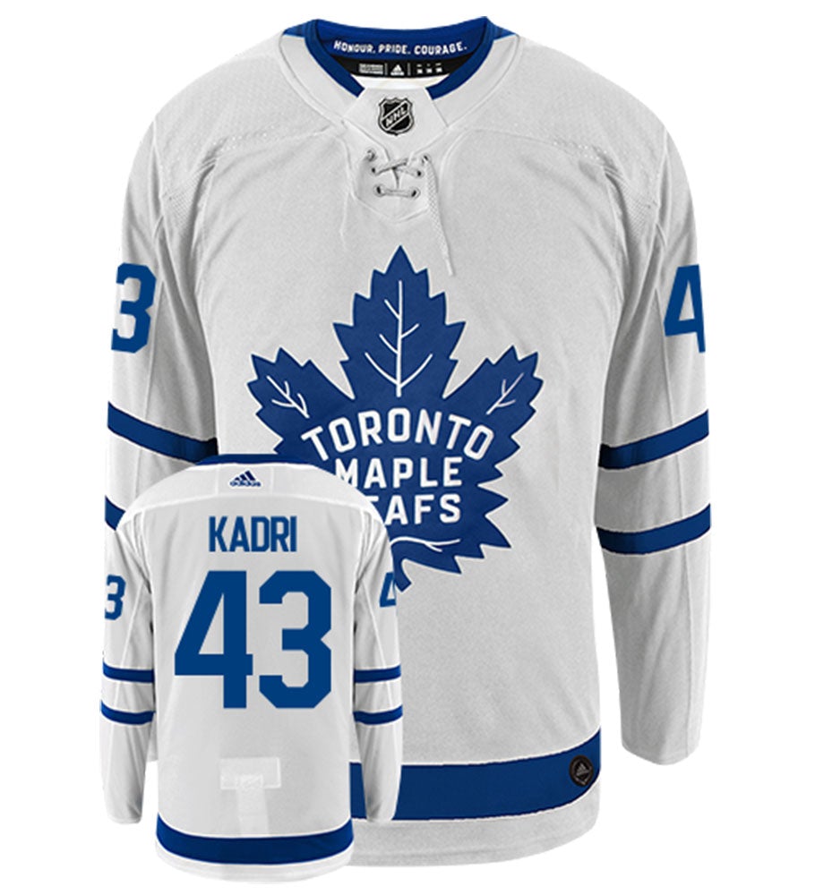 Nazem Kadri Toronto Maple Leafs Adidas Authentic Away NHL Hockey Jersey