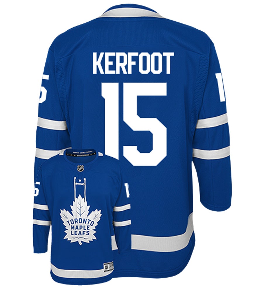 Alexander Kerfoot Toronto Maple Leafs Youth Home NHL Replica Hockey Jersey
