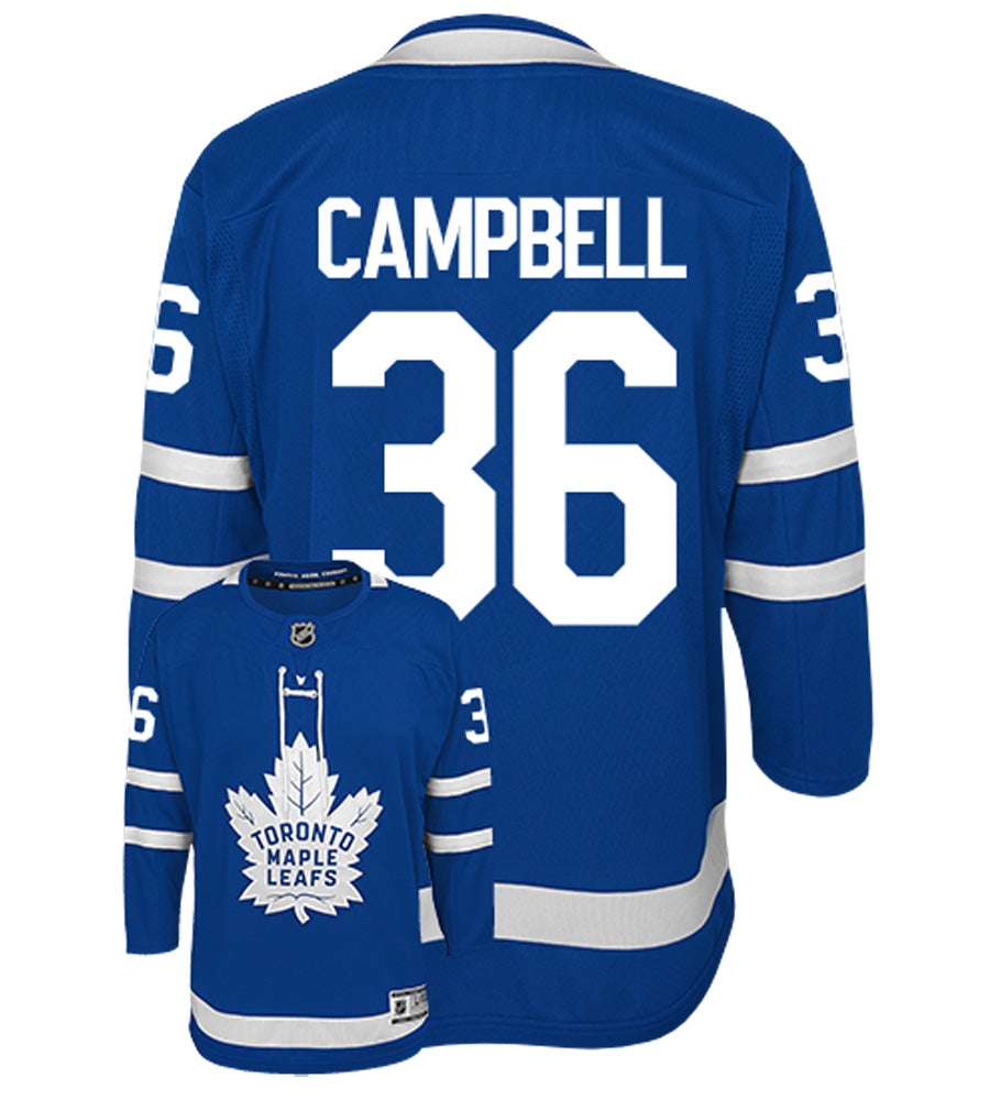 Jack Campbell Toronto Maple Leafs Youth Home NHL Replica Hockey Jersey
