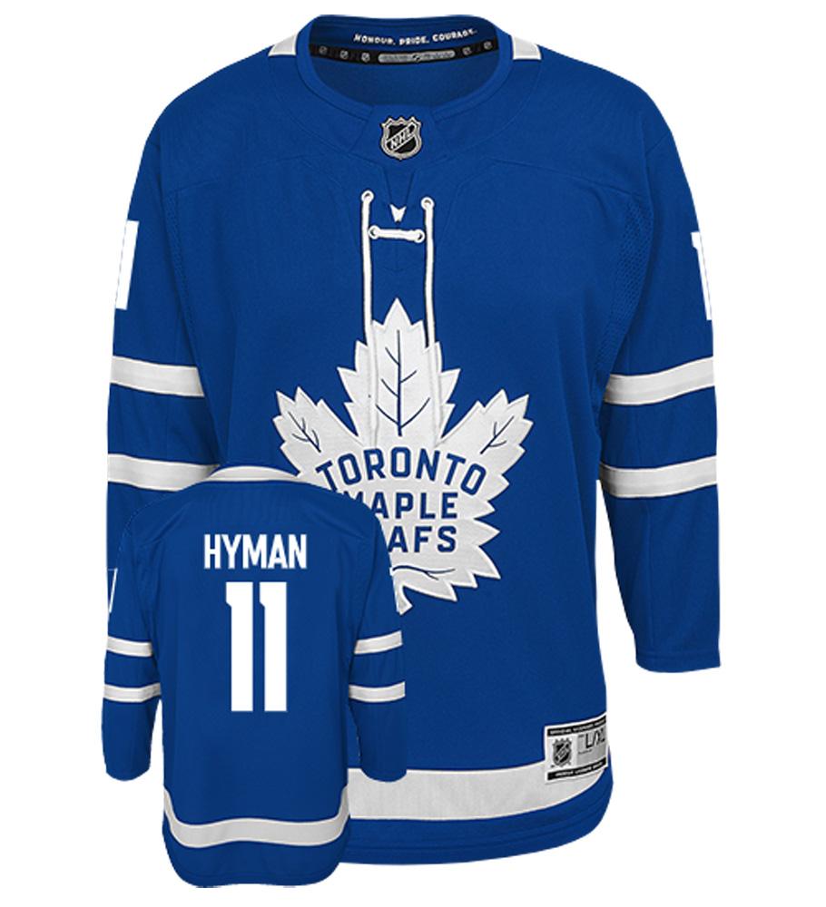 Zach Hyman Toronto Maple Leafs Youth Home NHL Replica Hockey Jersey