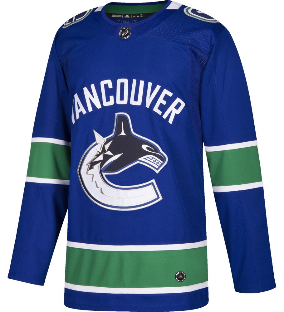 Vancouver Canucks Adidas Authentic Home NHL Hockey Jersey