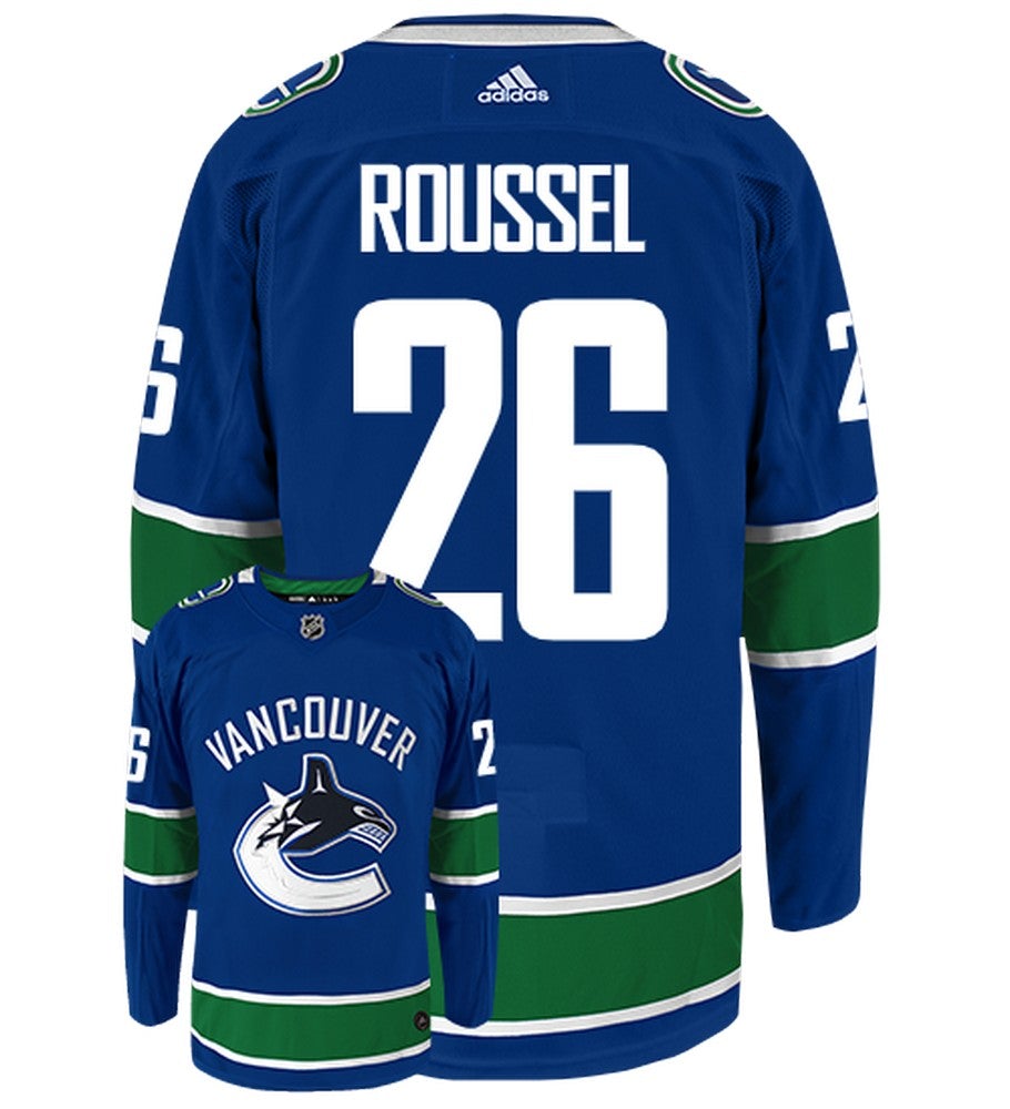 Antoine Roussel Vancouver Canucks Adidas Authentic Home NHL Jersey