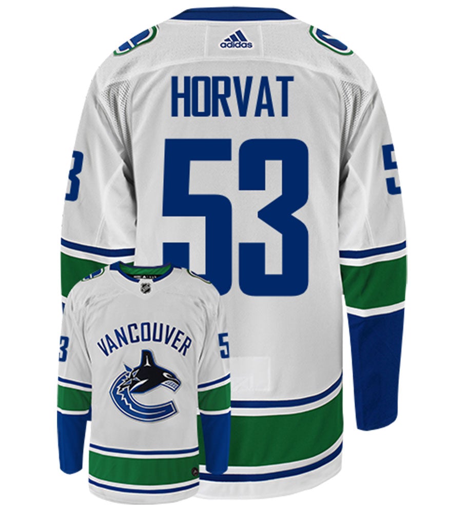 Bo Horvat Vancouver Canucks Adidas Authentic Away NHL Hockey Jersey