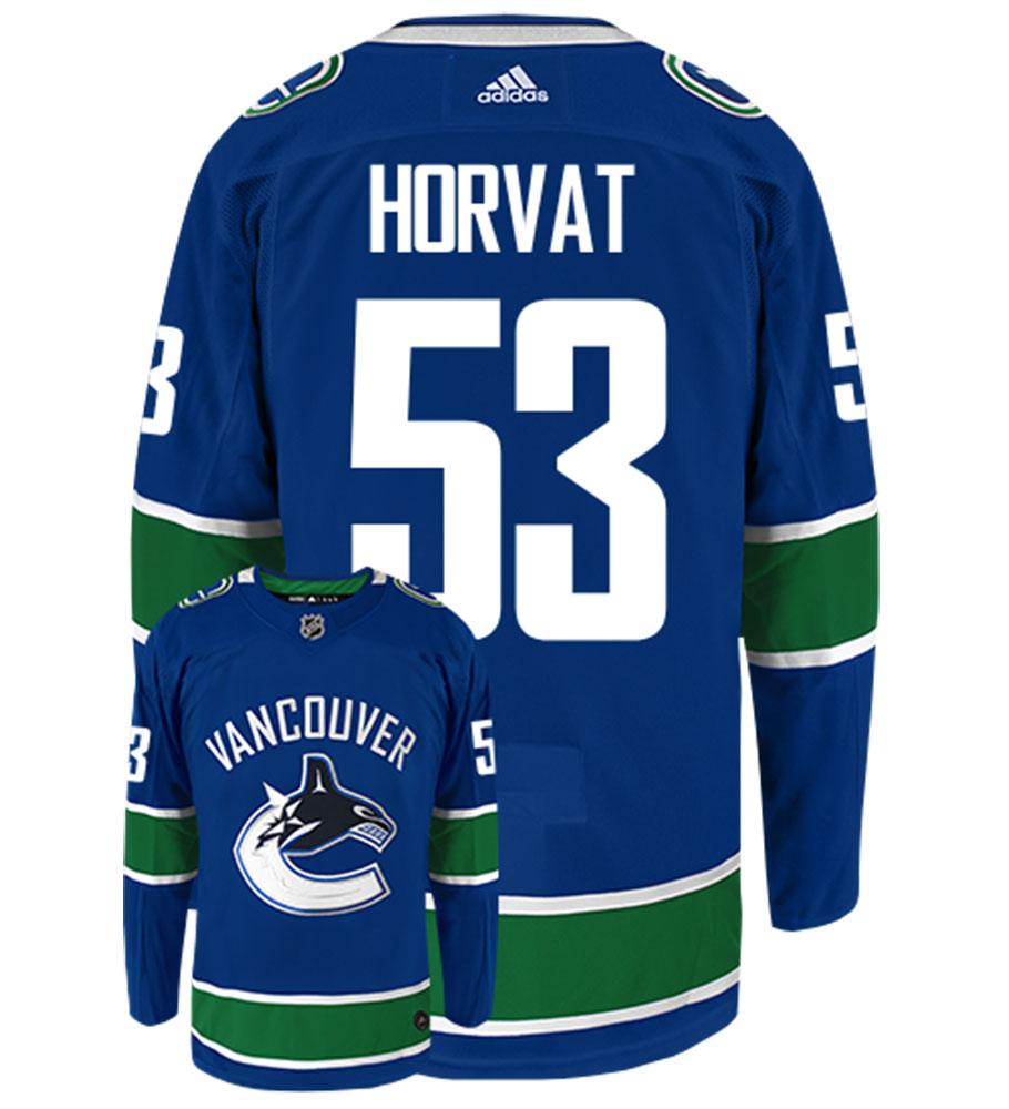 Bo Horvat Vancouver Canucks Adidas Authentic Home NHL Hockey Jersey
