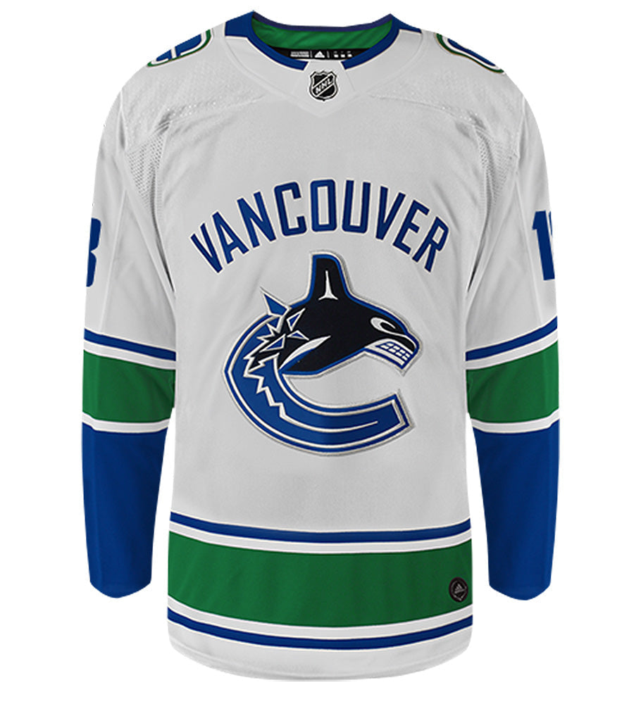 Jake Virtanen Vancouver Canucks Adidas Authentic Away NHL Hockey Jersey