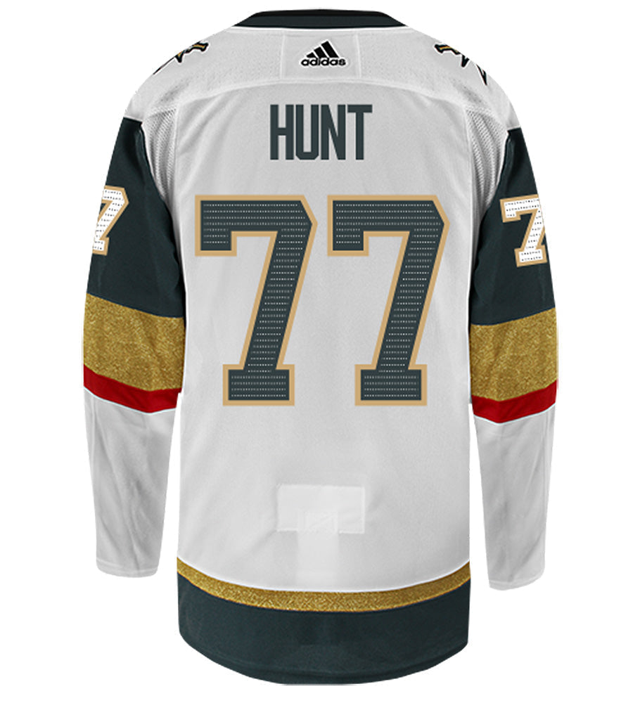 Brad Hunt Vegas Golden Knights Adidas Authentic Away NHL Hockey Jersey