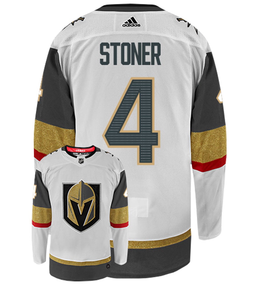 Clayton Stoner Vegas Golden Knights Adidas Authentic Away NHL Hockey Jersey