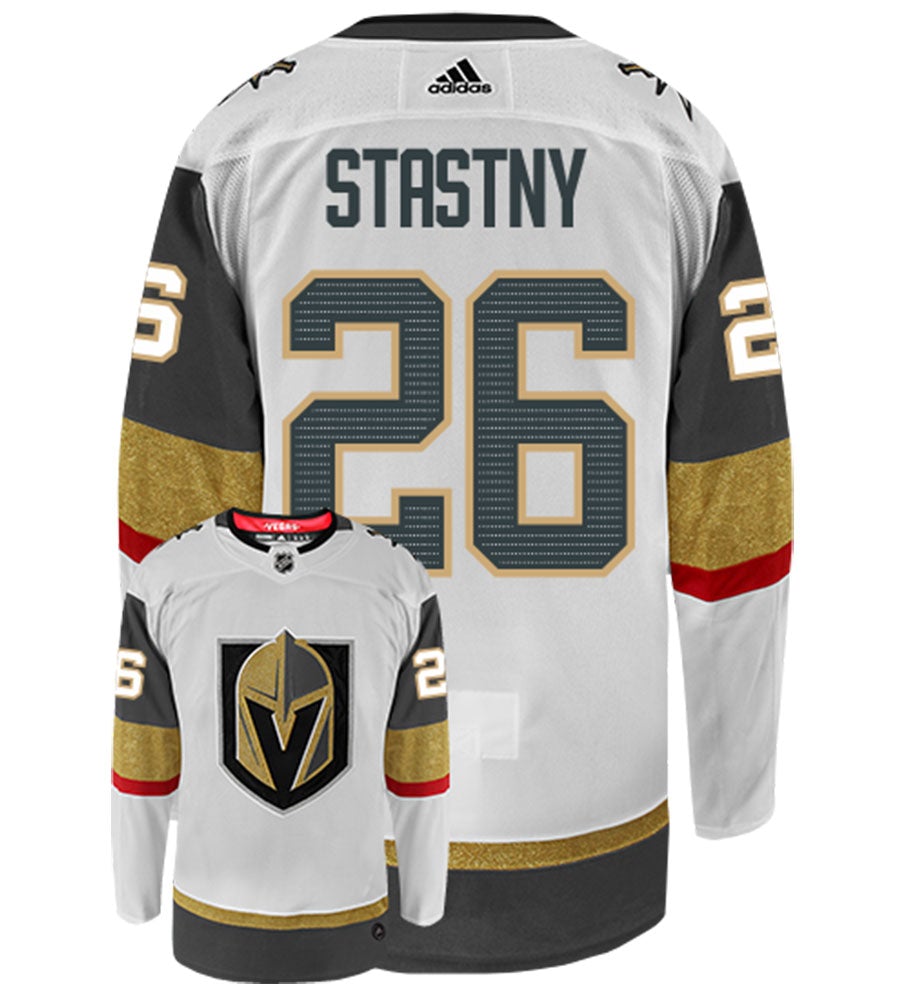 Paul Stastny Vegas Golden Knights Adidas Authentic Away NHL Hockey Jersey
