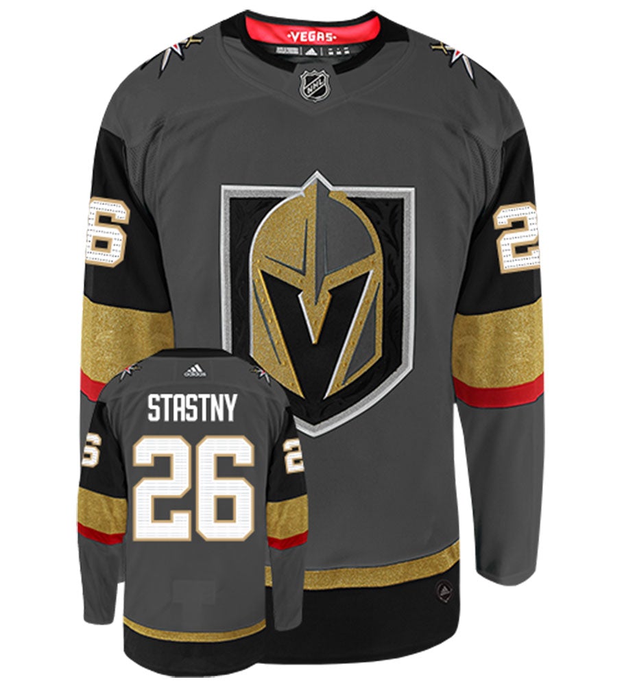 Paul Stastny Vegas Golden Knights Adidas Authentic Home NHL Hockey Jersey