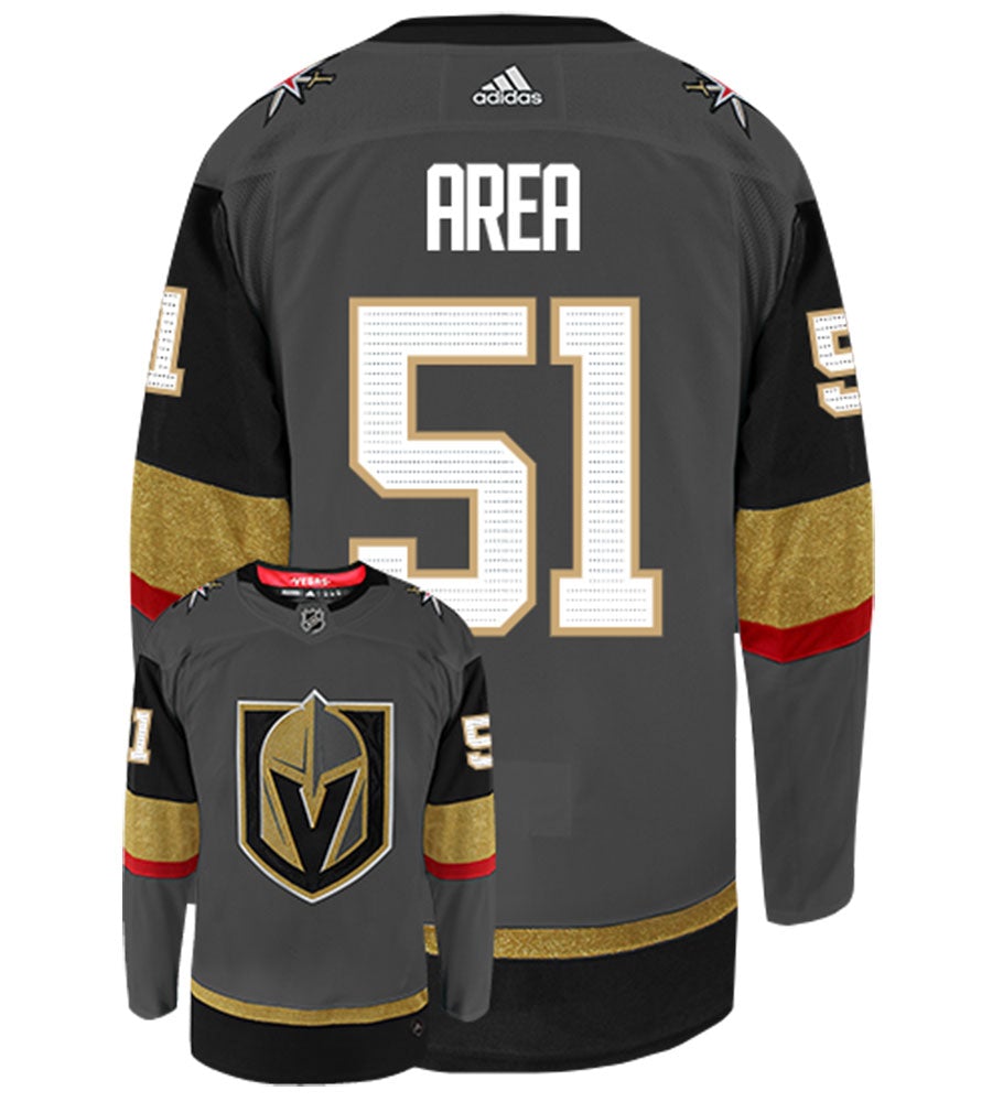 Area 51 Vegas Golden Knights Adidas Authentic Away NHL Hockey Jersey