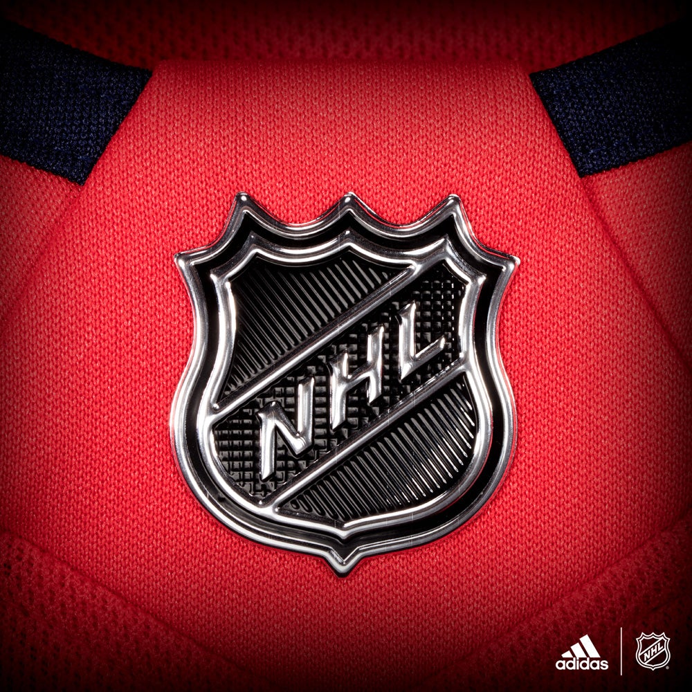 Washington Capitals Adidas Authentic Home NHL Hockey Jersey