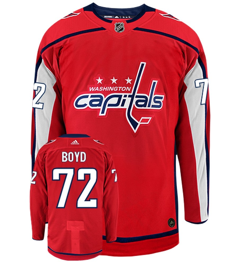 Travis Boyd Washington Capitals Adidas Authentic Home NHL Jersey