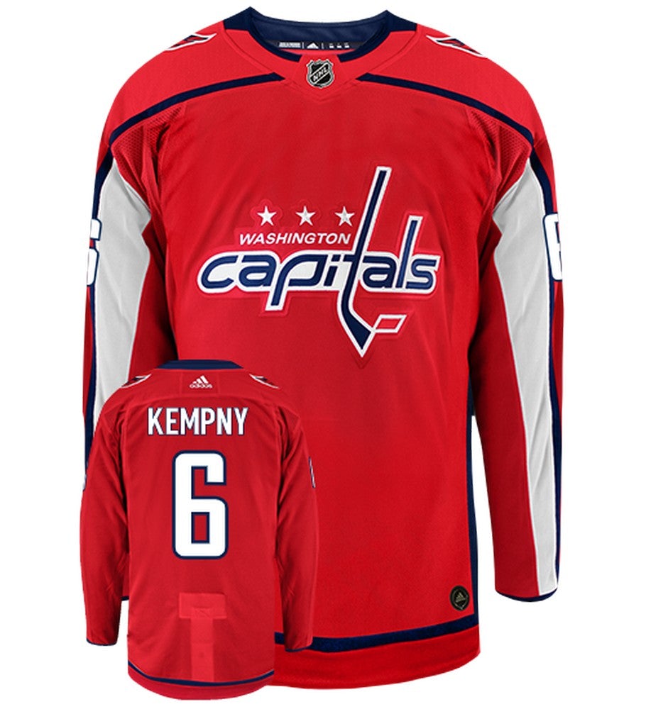 Michal Kempny Washington Capitals Adidas Authentic Home NHL Jersey