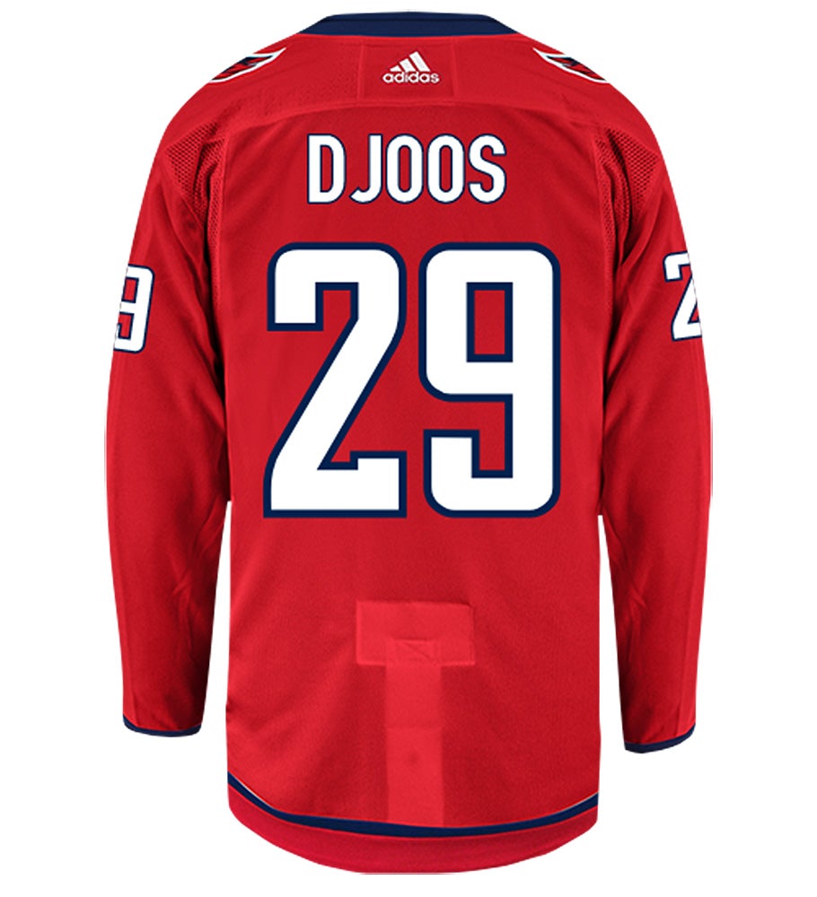 Christian Djoos Washington Capitals Adidas Authentic Home NHL Hockey Jersey