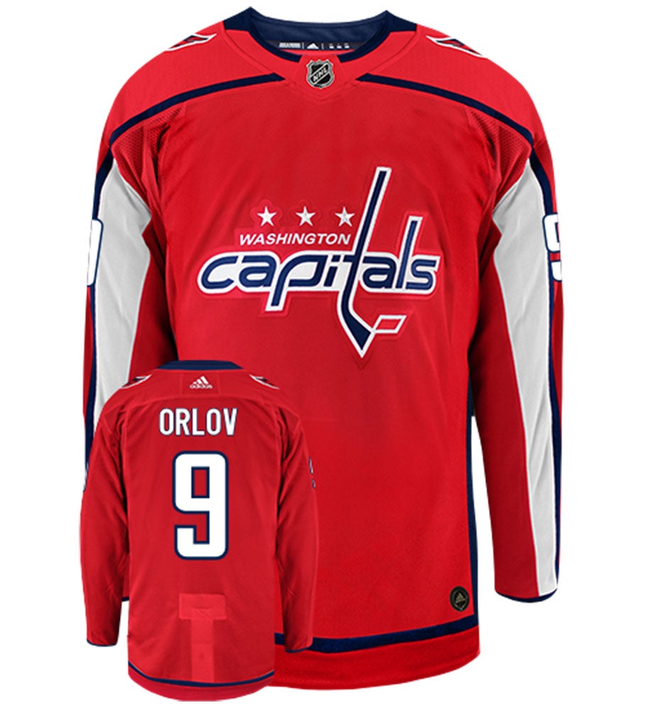 Dmitry Orlov Washington Capitals Adidas Authentic Home NHL Hockey Jersey