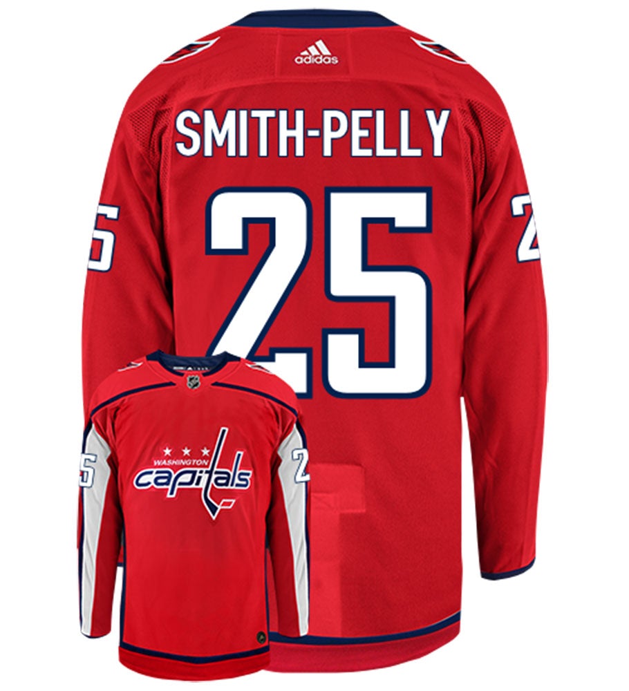 Devante Smith-Pelly Washington Capitals Adidas Authentic Home NHL Hockey Jersey