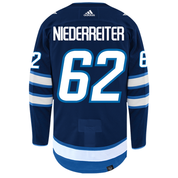 Nino Niederreiter Winnipeg Jets Adidas Primegreen Authentic NHL