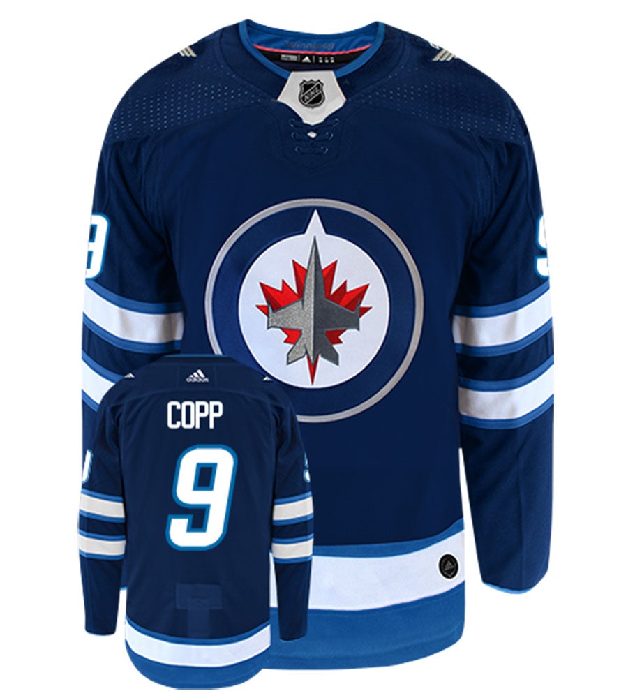 Andrew Copp Winnipeg Jets Adidas Authentic Home NHL Hockey Jersey