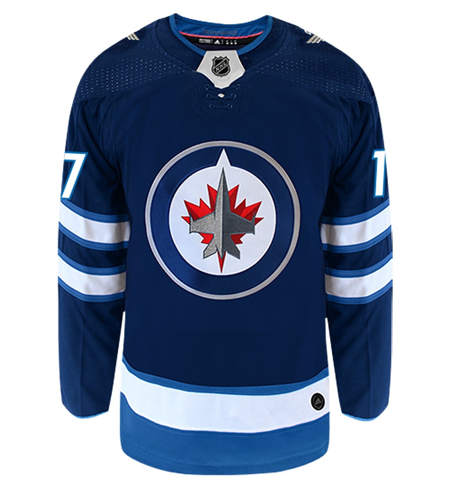 Adam Lowry Winnipeg Jets Adidas Authentic Home NHL Hockey Jersey