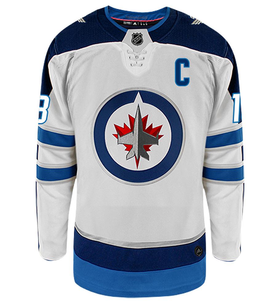 Bryan Little Winnipeg Jets Adidas Authentic Away NHL Hockey Jersey