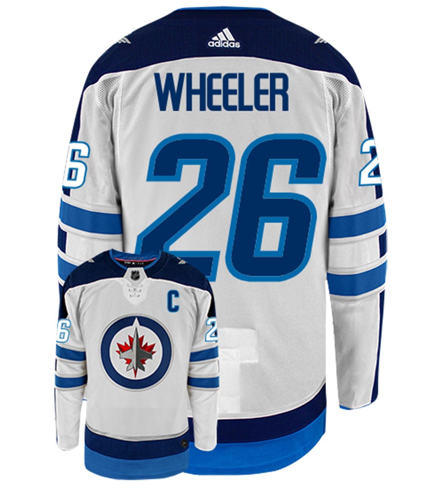 Blake Wheeler Winnipeg Jets Adidas Authentic Away NHL Hockey Jersey