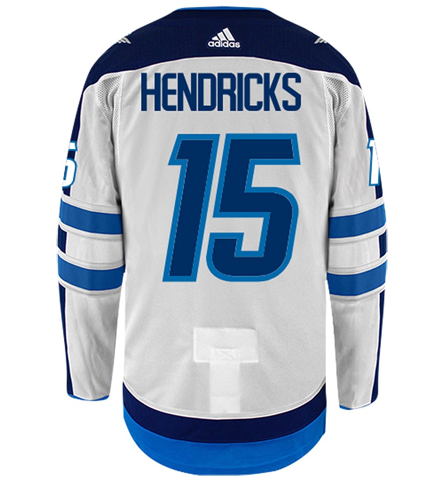 Matt Hendricks Winnipeg Jets Adidas Authentic Away NHL Hockey Jersey