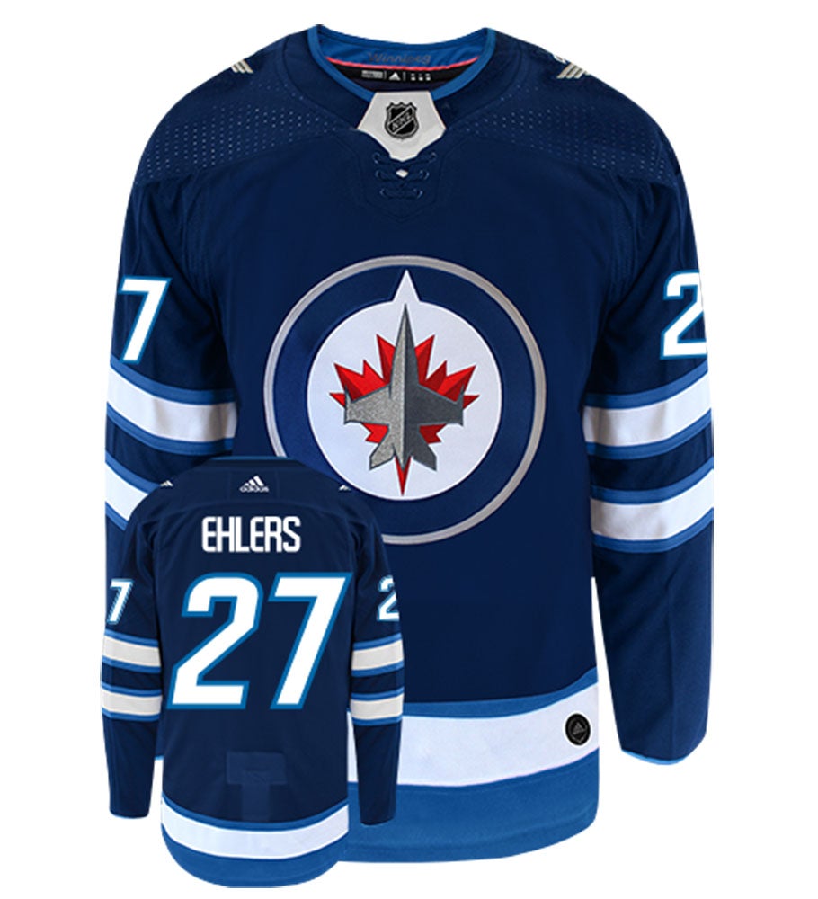 Nikolaj Ehlers Winnipeg Jets Adidas Authentic Home NHL Hockey Jersey