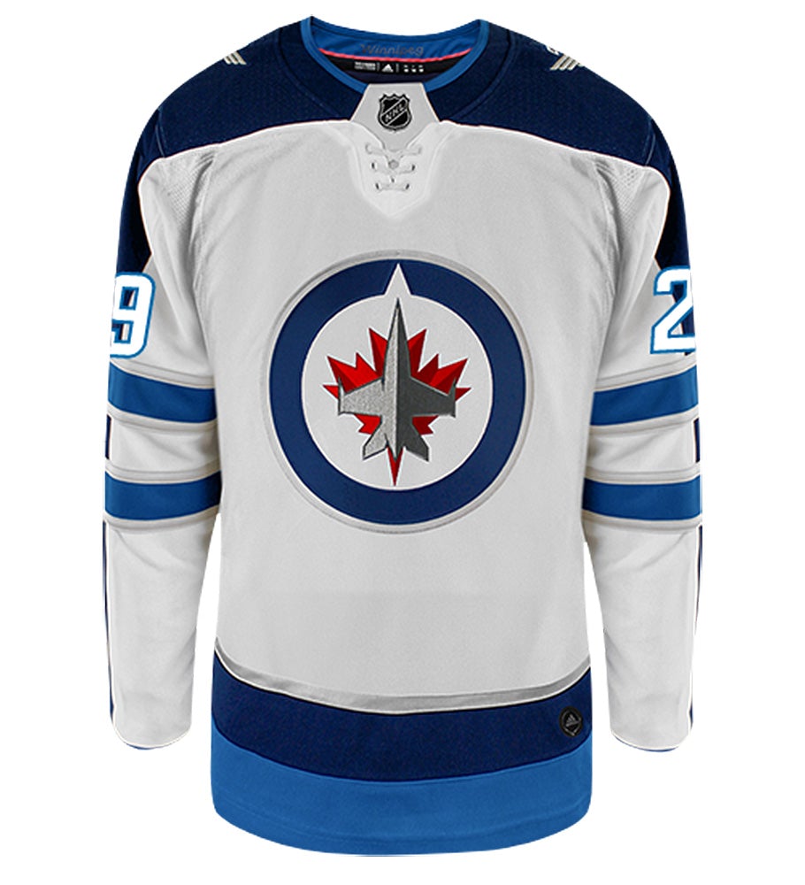 Patrik Laine Winnipeg Jets Adidas Authentic Away NHL Hockey Jersey