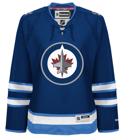 Winnipeg Jets Womens Reebok Premier Replica Home Jersey