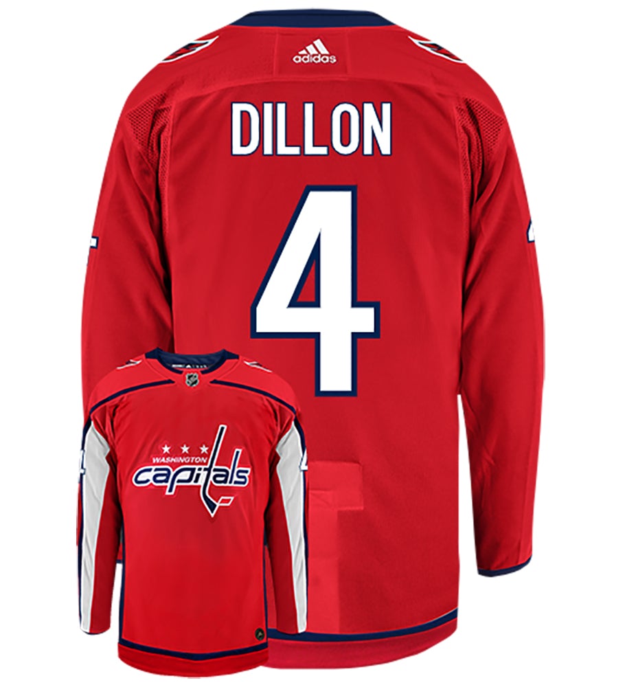 Brenden Dillon Washington Capitals Adidas Authentic Home NHL Hockey Jersey
