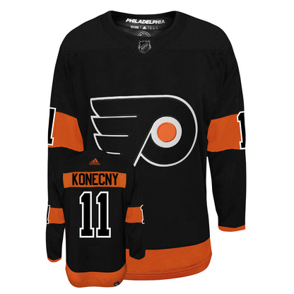 Travis Konecny Philadelphia Flyers Adidas Primegreen Authentic NHL Hockey Jersey