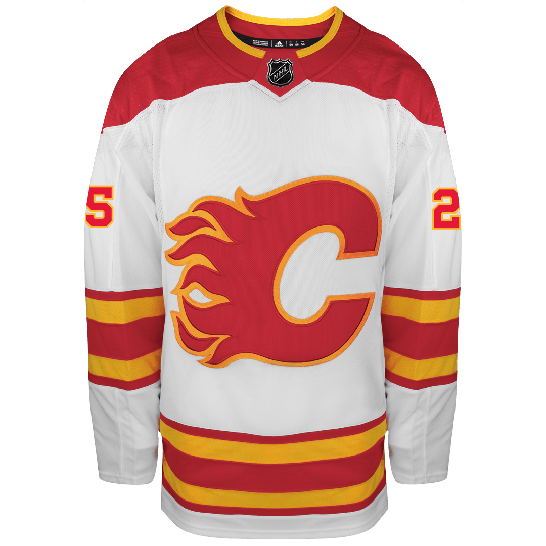 Jakob Markstrom Calgary Flames Adidas Primegreen Authentic NHL Hockey Jersey