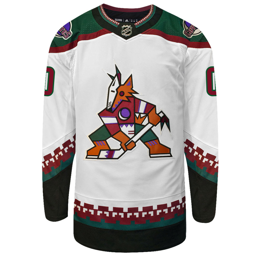 Customizable Arizona Coyotes Adidas Primegreen Authentic NHL Hockey Jersey